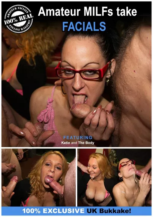 MILFs amateur reciben corridas faciales