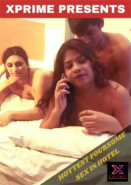 El trío sexual más caliente en un hotel